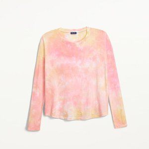 Splendid Sunbloom Tie Dye Long Sleeve Top